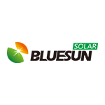 logo bluesun, fabriquant de panneaux solaires