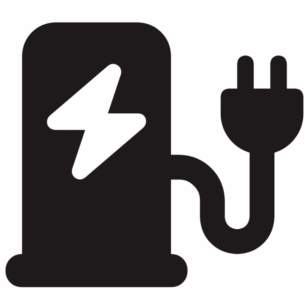 pictogramme borne de recharge professionnel