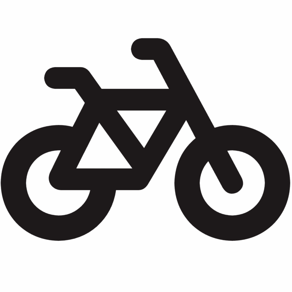 pictogramme véhicule de mobilité douce, vélo